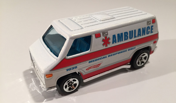 Hot Wheels Ambulance Medical Response Unit
