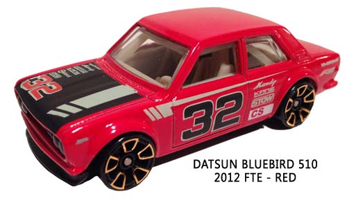 Hot Wheels Datsun Bluebird 510